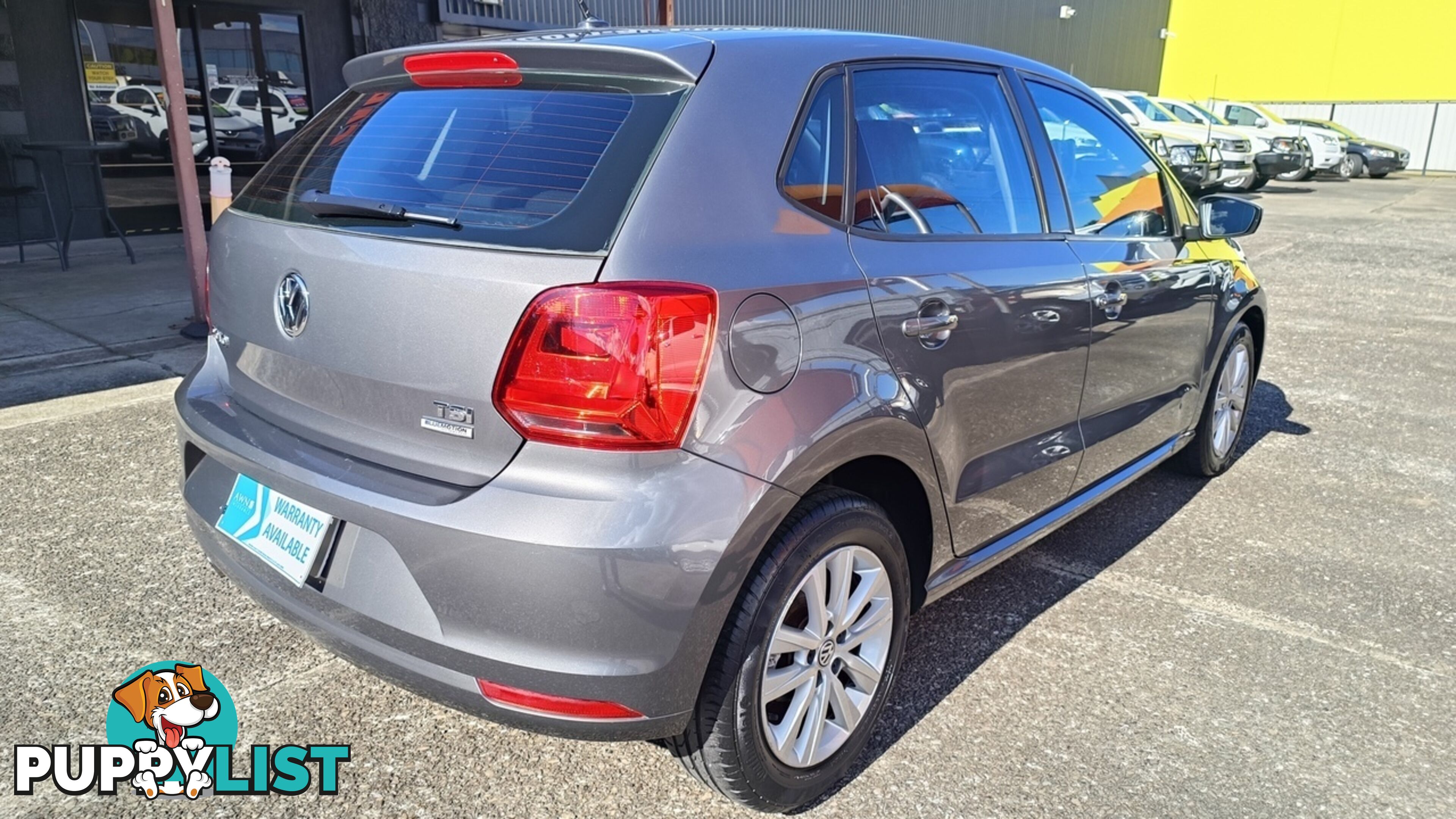 2016 VOLKSWAGEN POLO 81TSI DSG COMFORTLINE 6R HATCHBACK