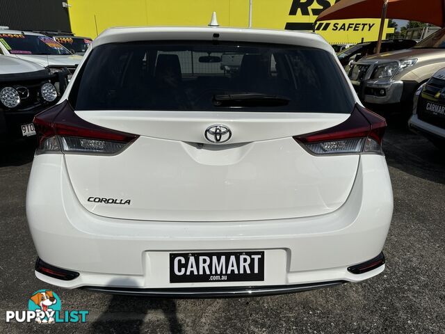 2016 TOYOTA COROLLA ASCENT SPORT S-CVT ZRE182R HATCHBACK