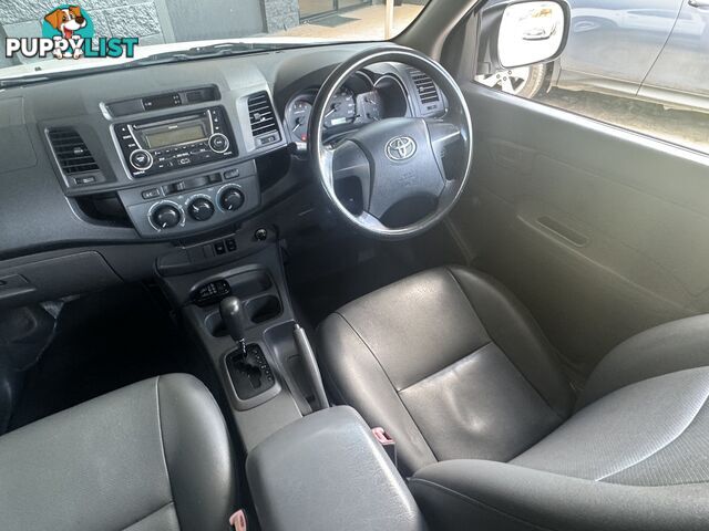 2011 TOYOTA HILUX WORKMATE DOUBLE CAB 4X2 TGN16R UTILITY