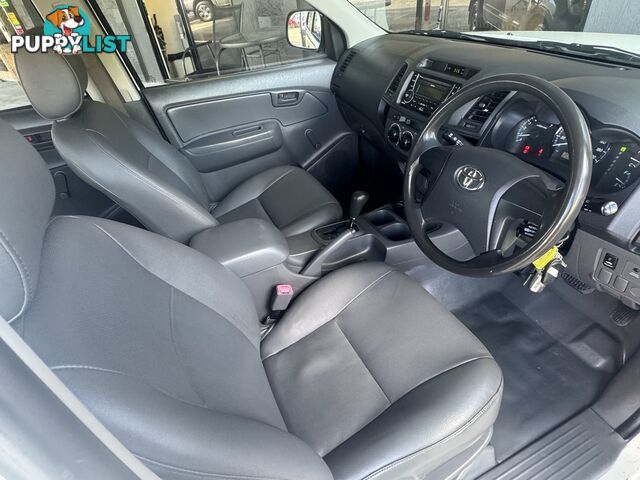 2011 TOYOTA HILUX WORKMATE DOUBLE CAB 4X2 TGN16R UTILITY