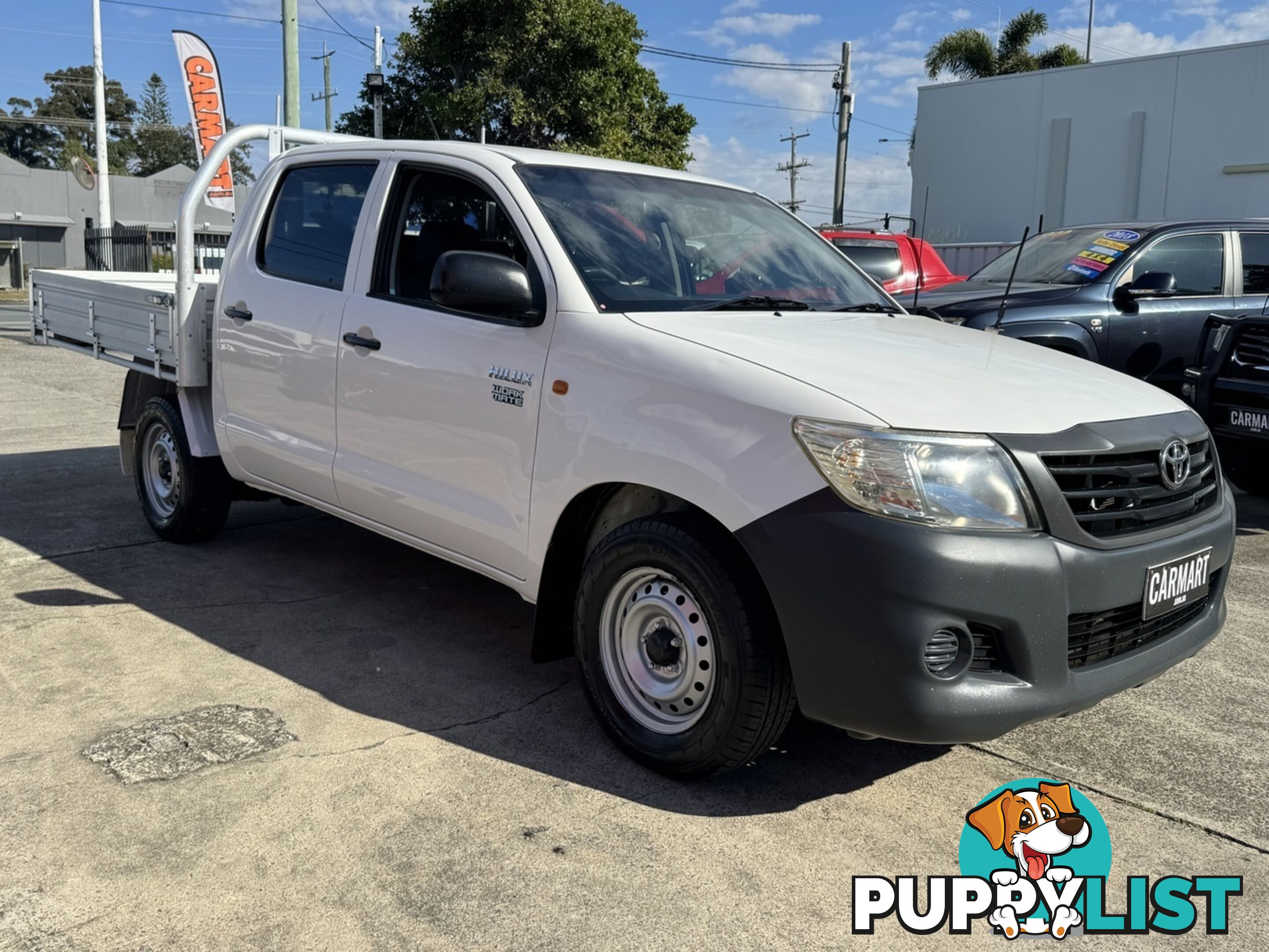 2011 TOYOTA HILUX WORKMATE DOUBLE CAB 4X2 TGN16R UTILITY