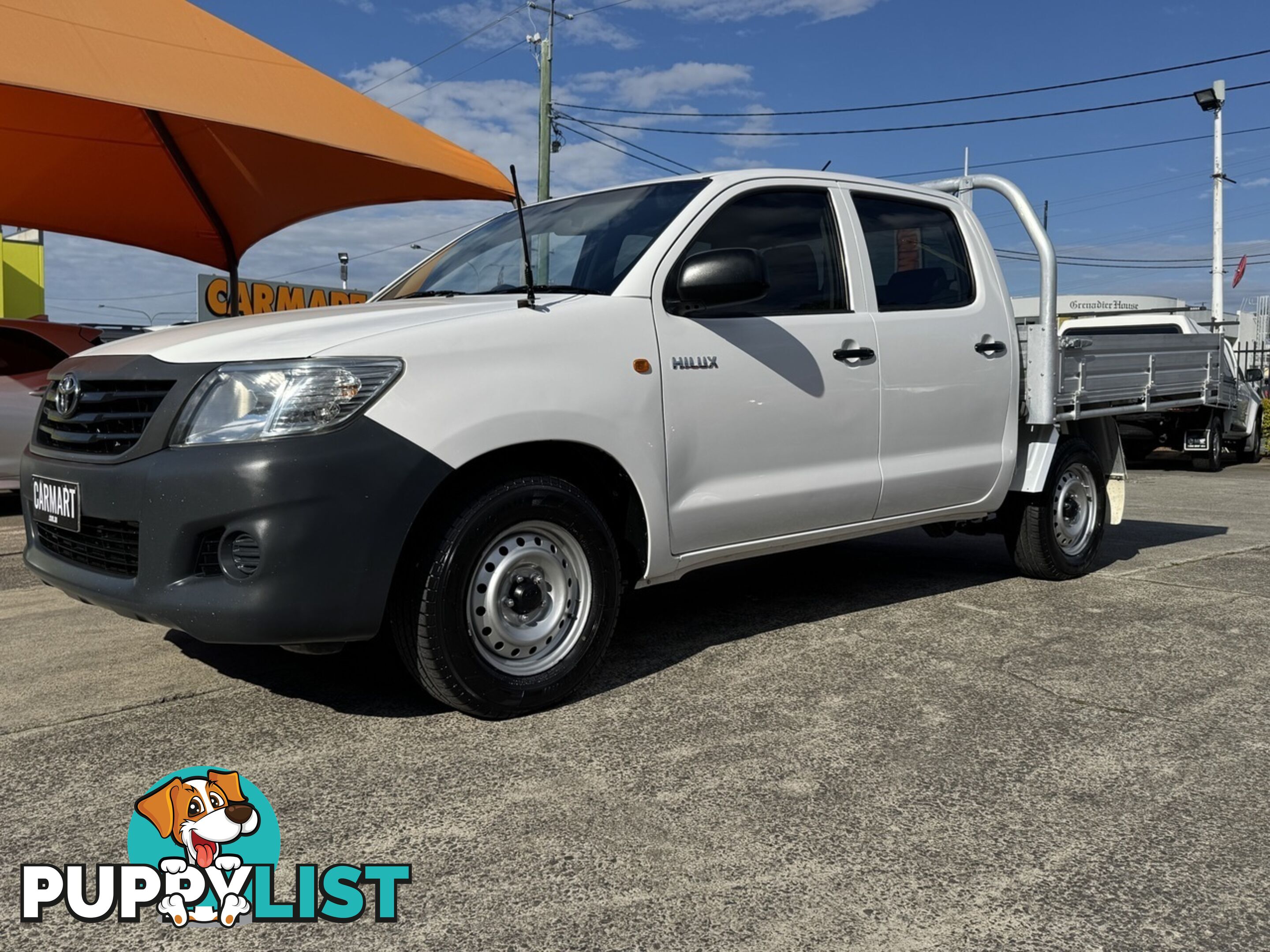 2011 TOYOTA HILUX WORKMATE DOUBLE CAB 4X2 TGN16R UTILITY