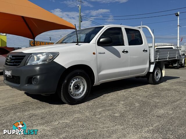 2011 TOYOTA HILUX WORKMATE DOUBLE CAB 4X2 TGN16R UTILITY