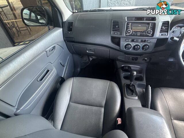 2011 TOYOTA HILUX WORKMATE DOUBLE CAB 4X2 TGN16R UTILITY