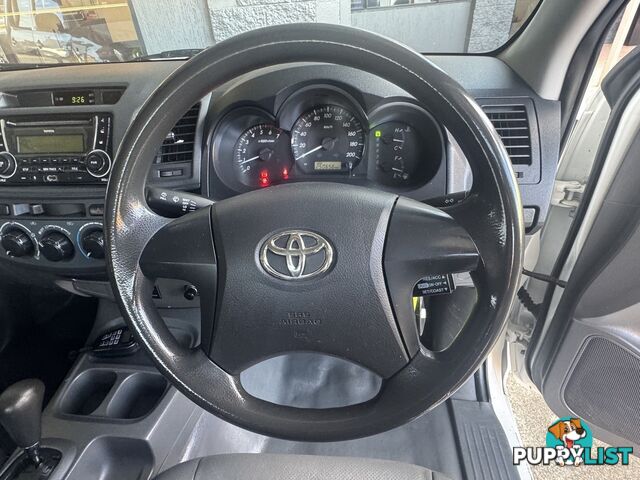 2011 TOYOTA HILUX WORKMATE DOUBLE CAB 4X2 TGN16R UTILITY
