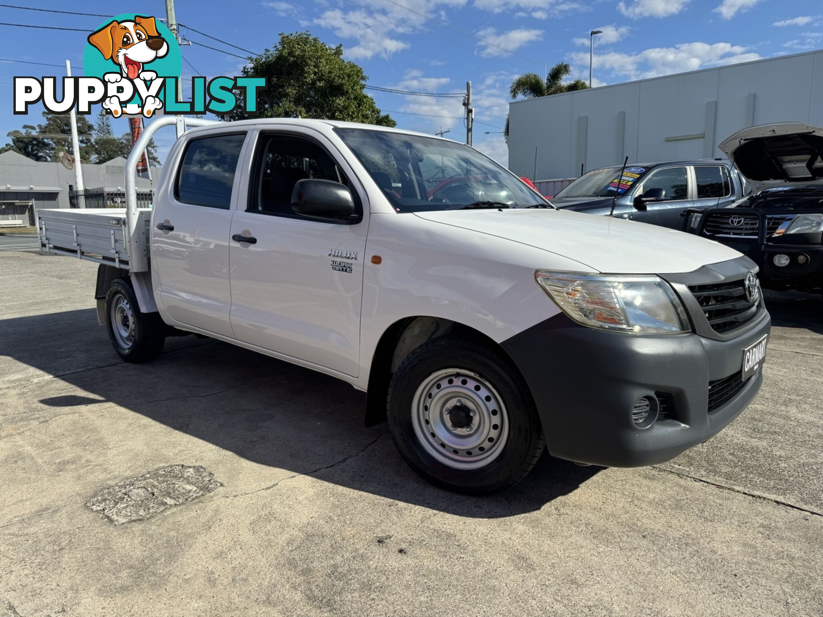 2011 TOYOTA HILUX WORKMATE DOUBLE CAB 4X2 TGN16R UTILITY