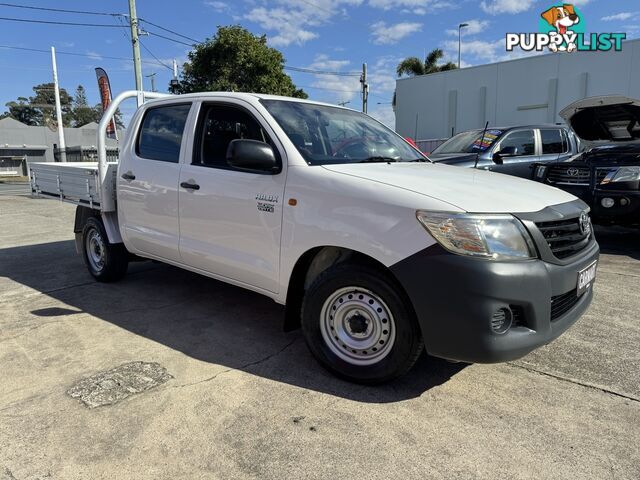 2011 TOYOTA HILUX WORKMATE DOUBLE CAB 4X2 TGN16R UTILITY