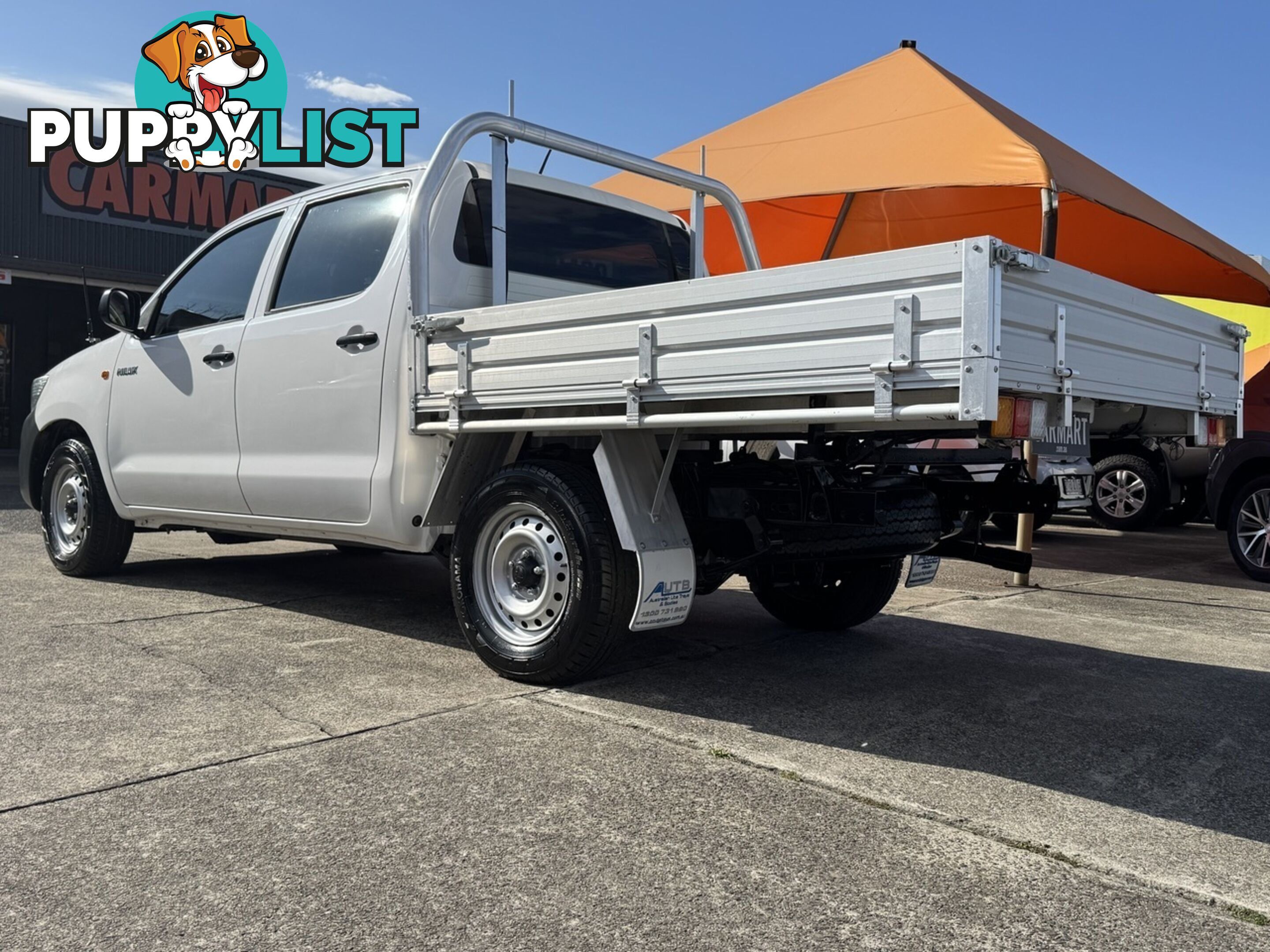 2011 TOYOTA HILUX WORKMATE DOUBLE CAB 4X2 TGN16R UTILITY
