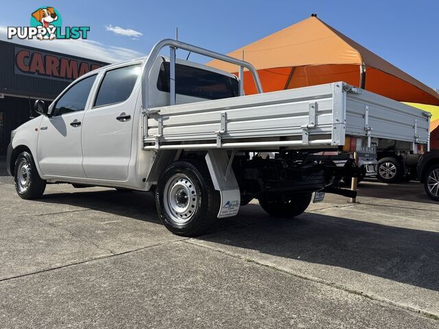 2011 TOYOTA HILUX WORKMATE DOUBLE CAB 4X2 TGN16R UTILITY