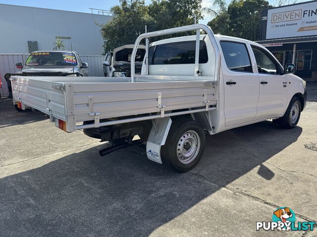 2011 TOYOTA HILUX WORKMATE DOUBLE CAB 4X2 TGN16R UTILITY