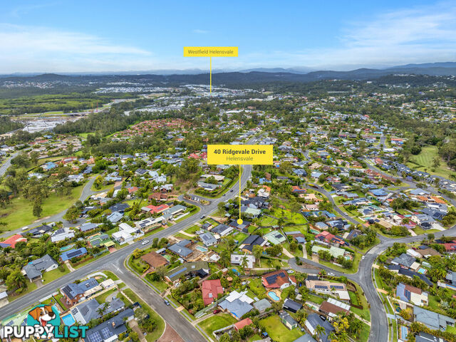 40 Ridgevale Drive HELENSVALE QLD 4212