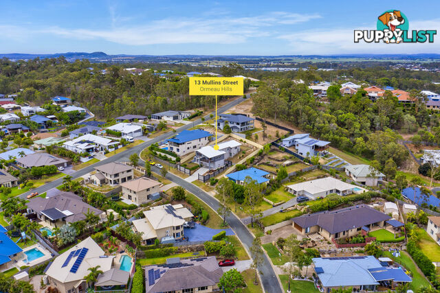 13 Mullins Street ORMEAU HILLS QLD 4208