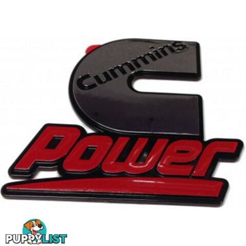 Cummins Power Chrome Sticker (Badge) - SKU: GPI-CSTICKER