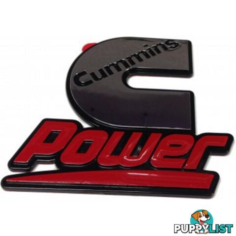 Cummins Power Chrome Sticker (Badge) - SKU: GPI-CSTICKER