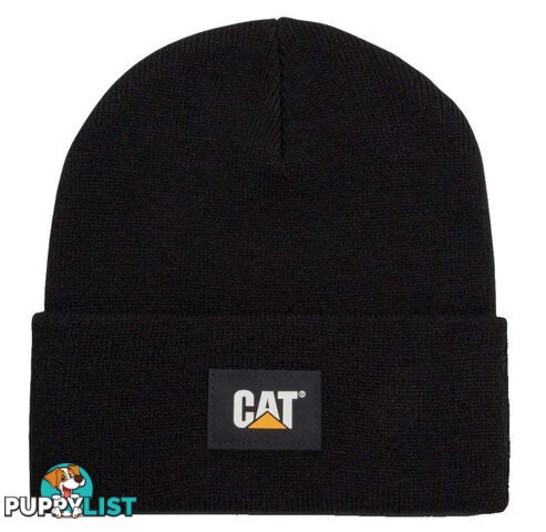 Cat Label Cuff Beanie - SKU: 1090026