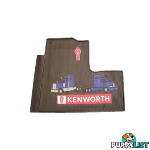 Kenworth Rubber Floor Mats - SKU: K830BLUE