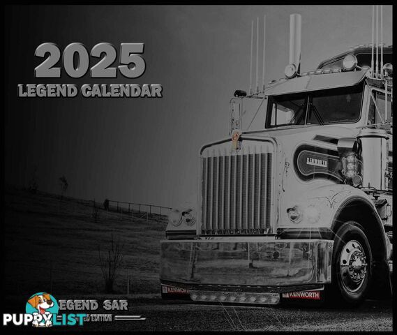 Kenworth Legends Calendar 2025 - SKU: KWLEGENDS2025