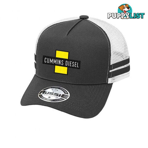 Cummins Diesel Striped Trucker Cap - SKU: GPI02510