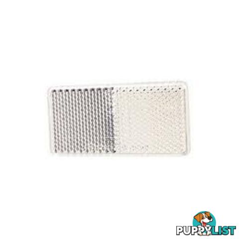 Hella 2924 White Reflector - Large - SKU: 2924HELLA