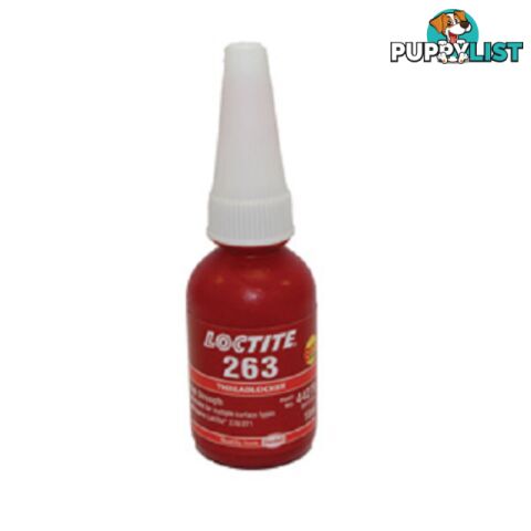 Loctite 263 High Strength Threadlocker 10ml - SKU: L0C44279