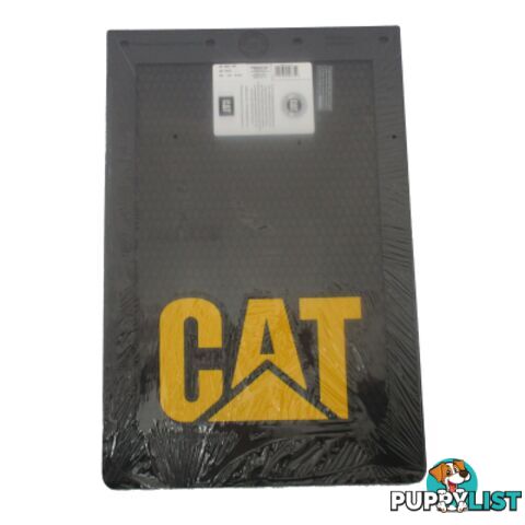 Cat Black Mudflaps 12x18" (SINGLE) - SKU: MI/CAT2675-CAT