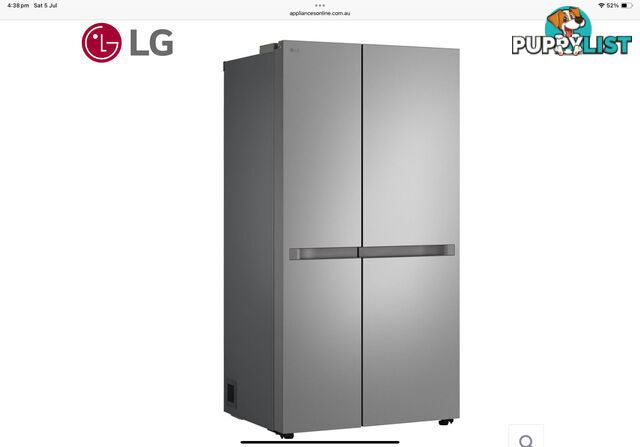LG stainless steel Fridge Freezer
