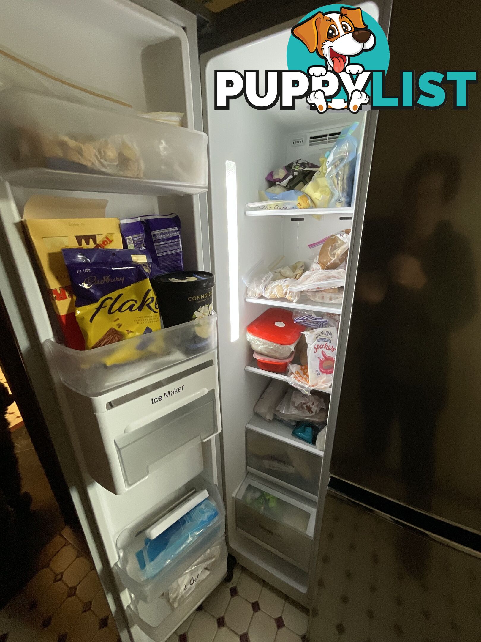LG stainless steel Fridge Freezer