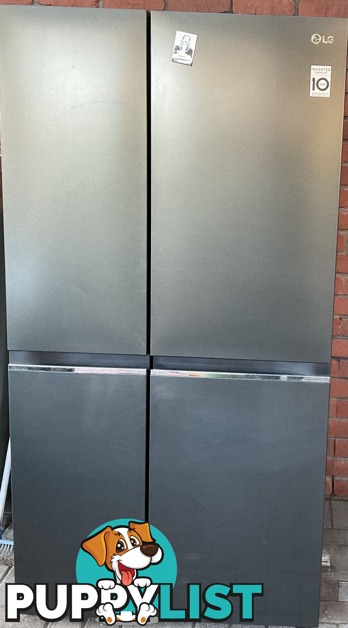 LG stainless steel Fridge Freezer