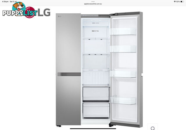 LG stainless steel Fridge Freezer