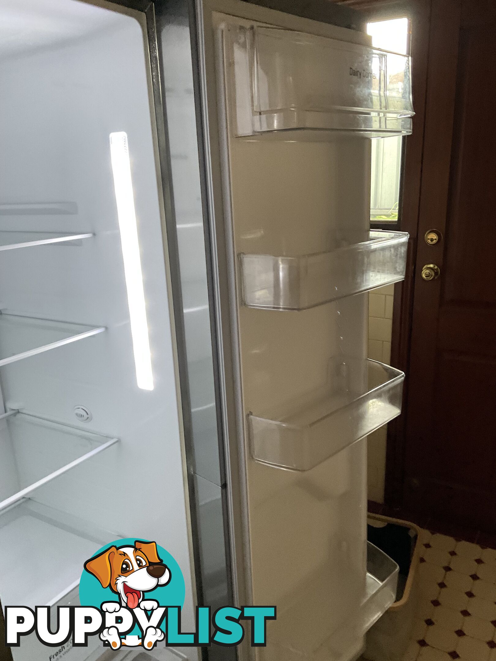 LG stainless steel Fridge Freezer