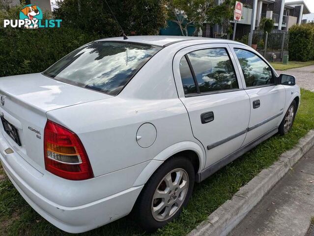 2002 Holden Astra TS EQUIPE Sedan Automatic