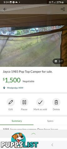 1985 Jayco DOVE