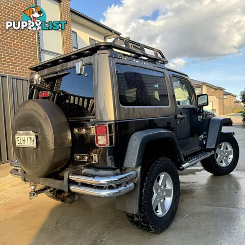 2013 Black Jeep Wrangler Sport 4x4