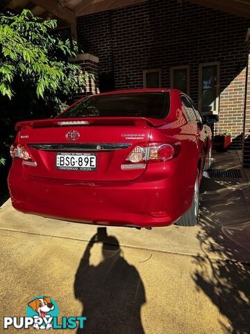 2010 Toyota Corolla ZRE152R CONQUEST Sedan Automatic