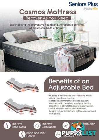 Electric Adjustable Bed(s) for Elderly or Home Care - Seniors Plus Brand