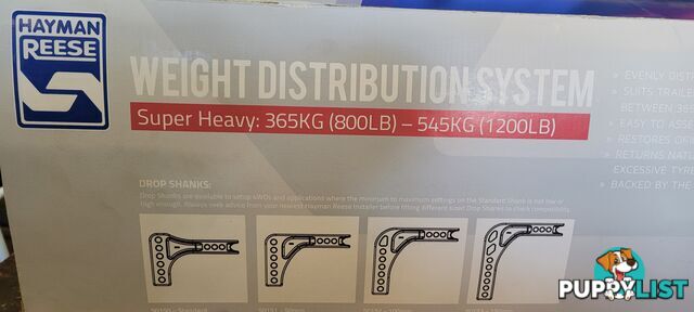 HAYMAN REESE - WEIGHT DISTRIBUTION SYSTEM - Super Heavy Duty