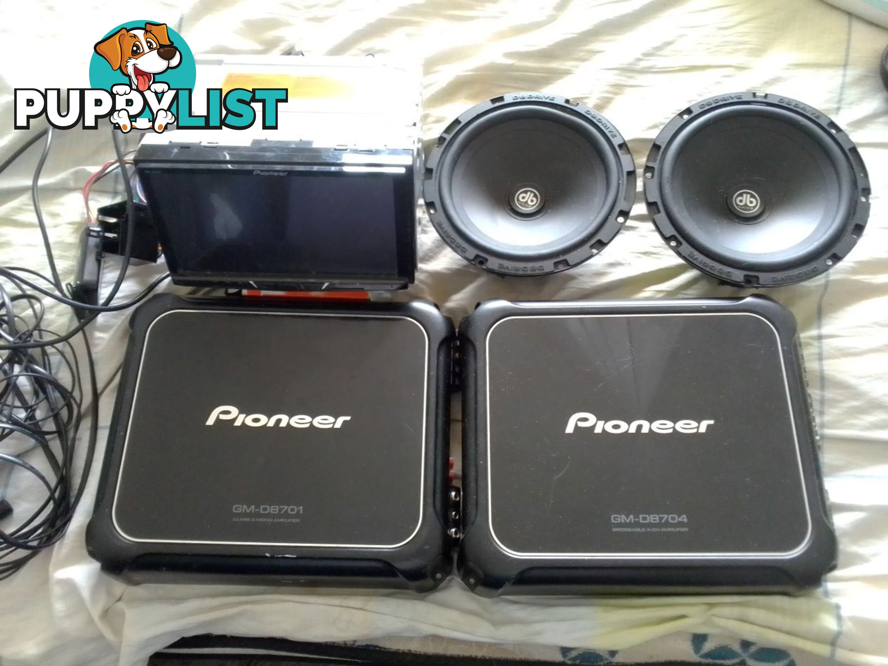 Pioneer full Car Audio Visual System