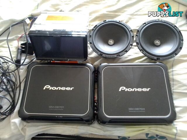 Pioneer full Car Audio Visual System