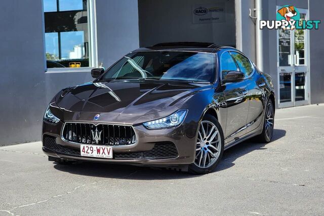 2016 MASERATI GHIBLI  M157 MY17 SEDAN