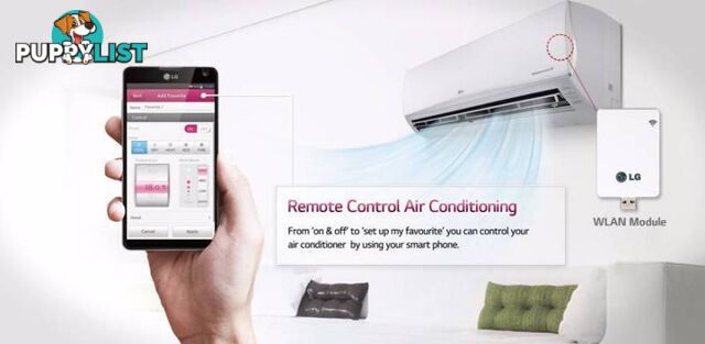 WIFI Control your Air Conditioner LG Split system