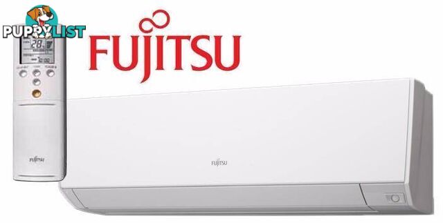 Fujitsu astg09kmca 2,5kw split system air conditioner installed