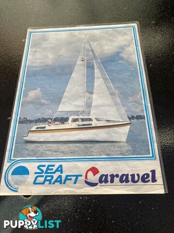 Price Negotiable / Sea Craft Caravel 25Ft Trailable Motor Sailor