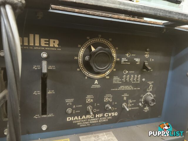 Miller Tig Welder AC/DC 3 phase