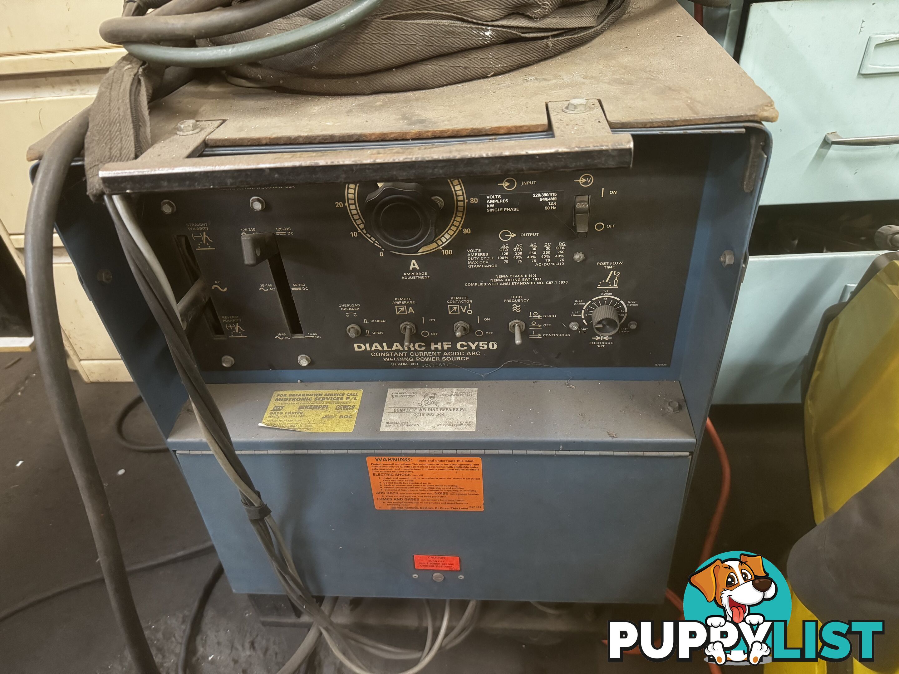 Miller Tig Welder AC/DC 3 phase