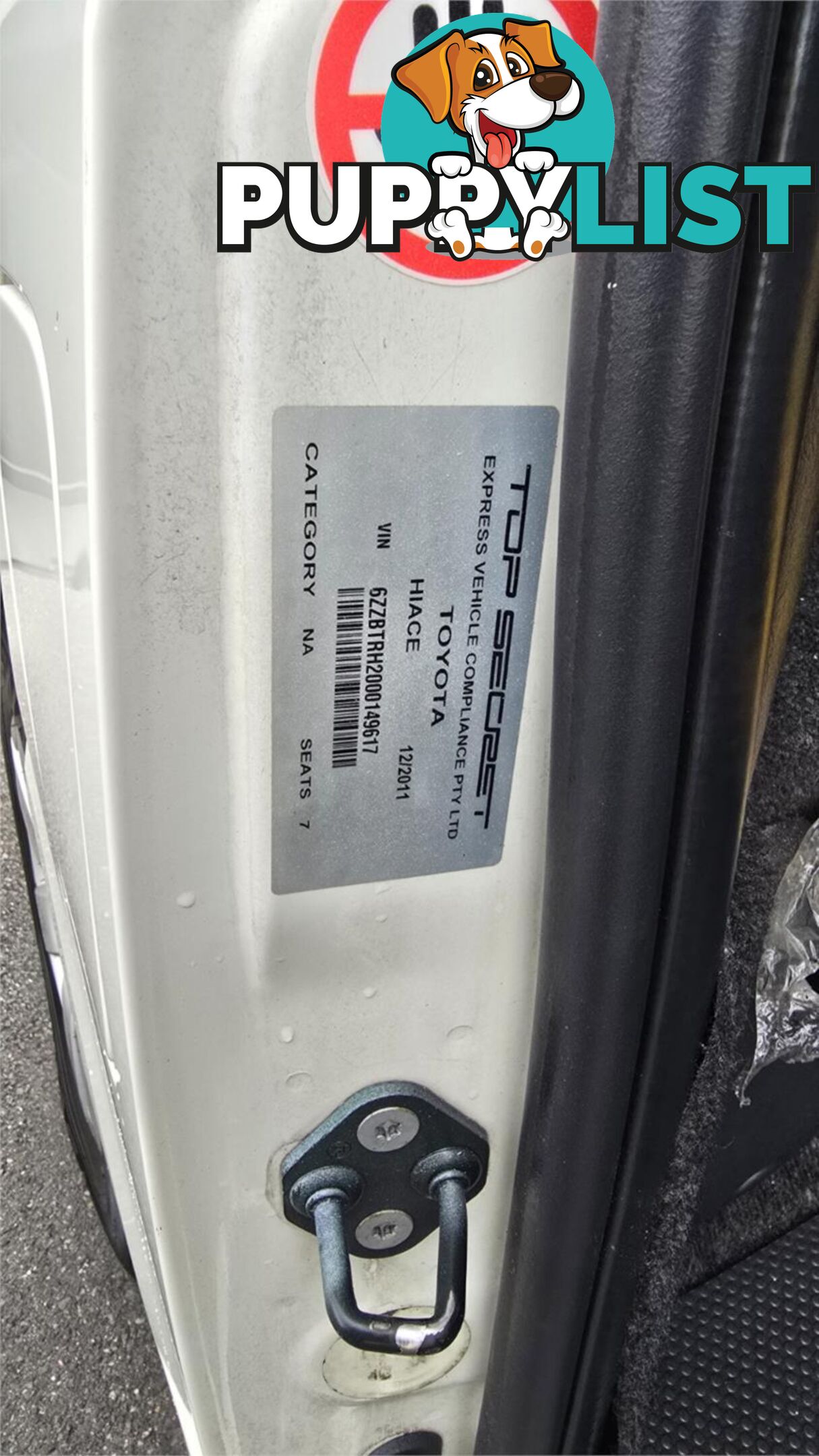 2011 Toyota Hiace Welcab