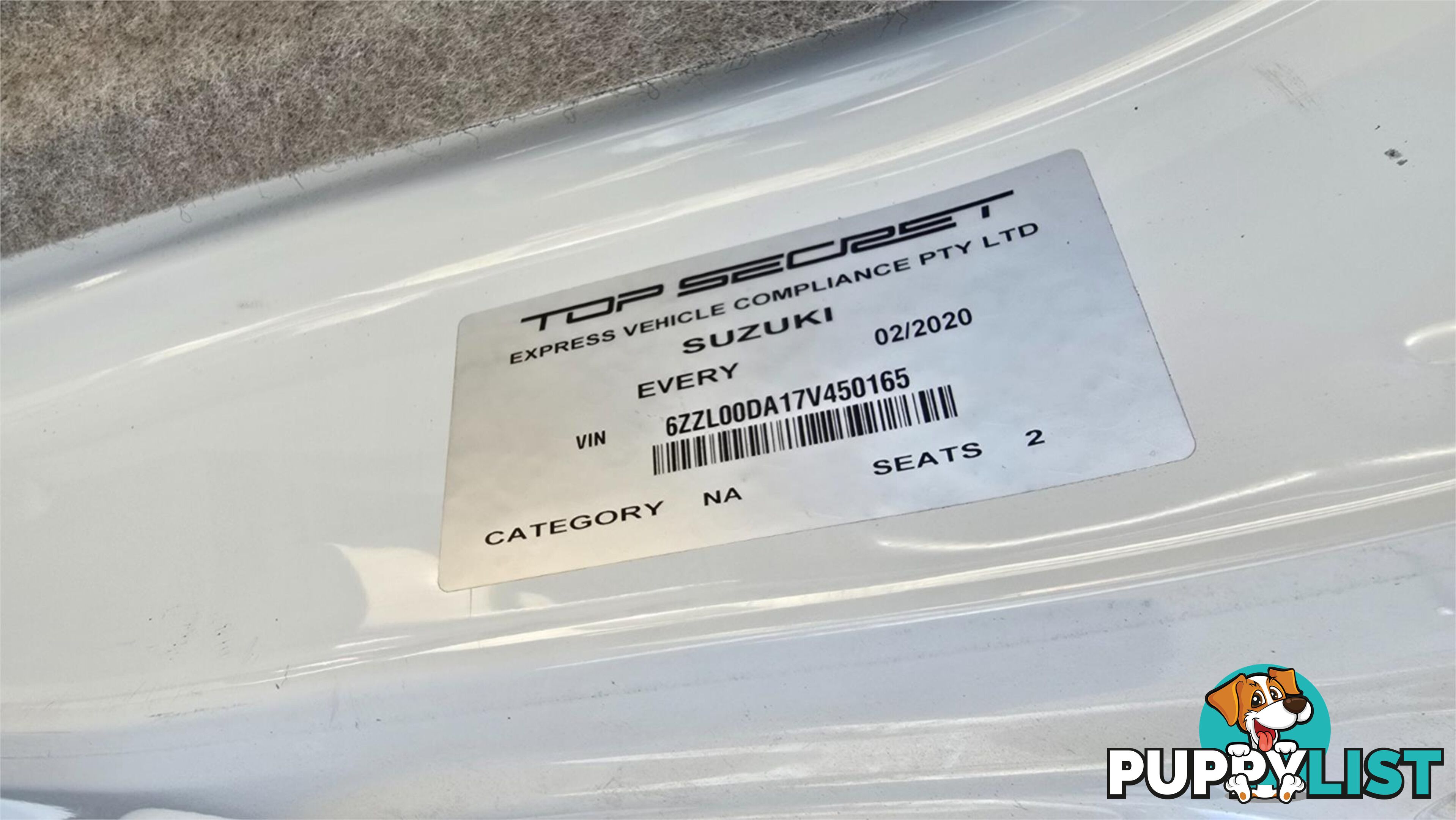 2020 Suzuki Every