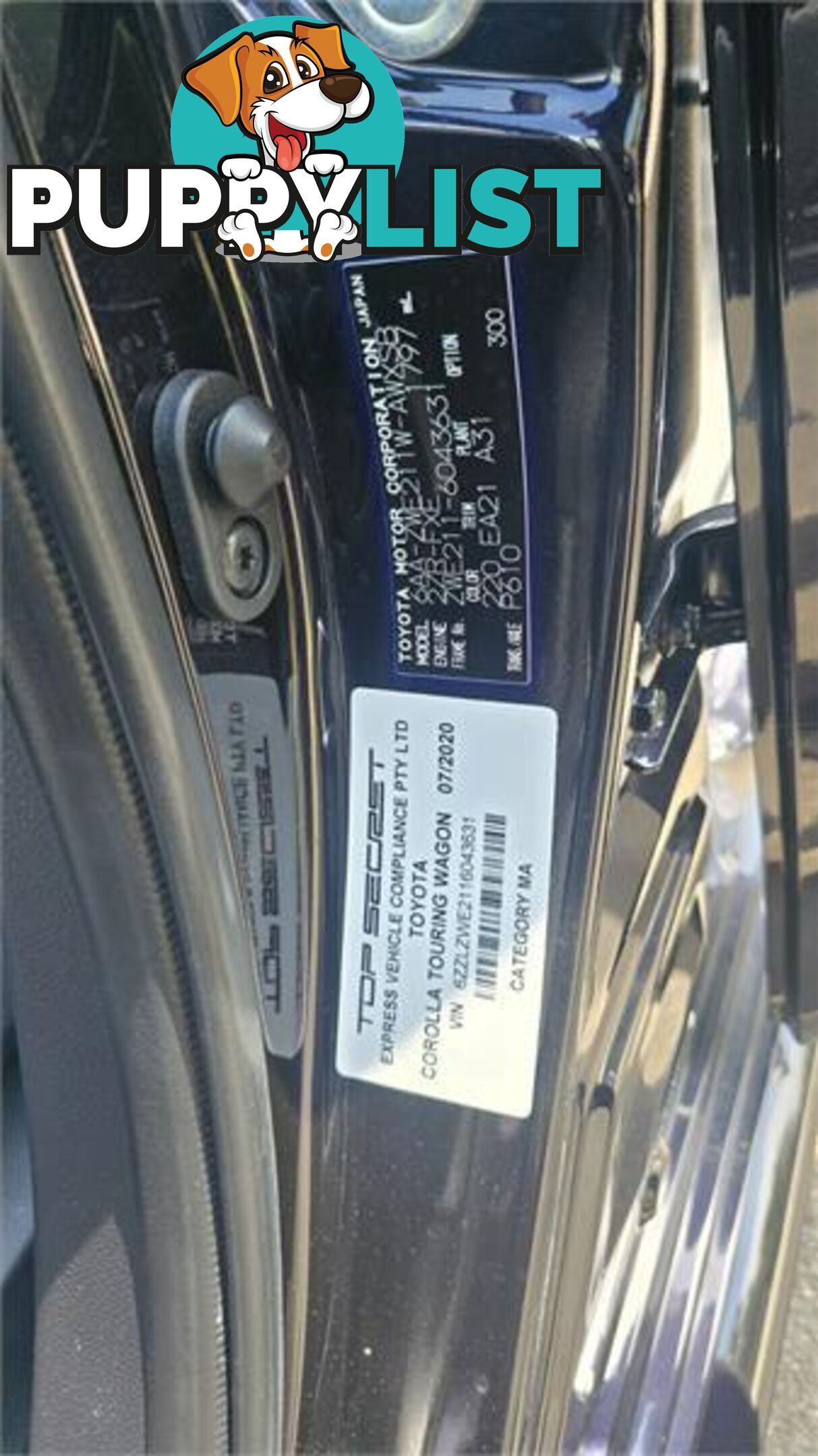 2020 Toyota Corolla Touring WXB