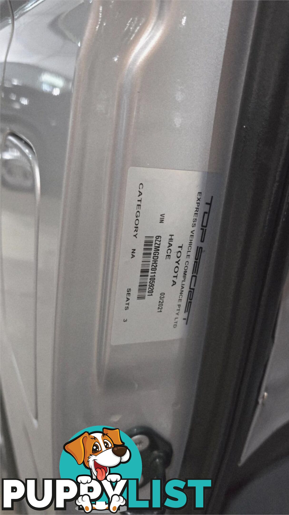 2021 Toyota Hiace