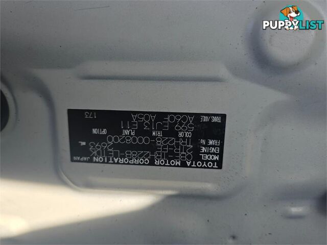 2016 Toyota Hiace