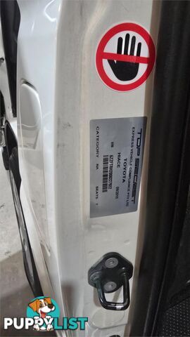 2015 Toyota Hiace Welcab